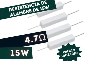 RESISTENCIA 4E7 15W ALAMBRE 5%