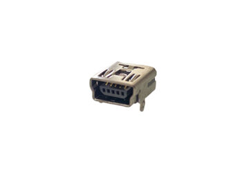 CONECTOR MINI USB HEMBRA 5 PINES PARA C.I.