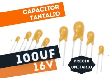 CAPACITOR TANTALIO 100UFX16V