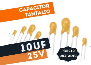 CAPACITOR TANTALIO 10UFX25V