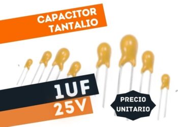CAPACITOR TANTALIO 1UF X 25V