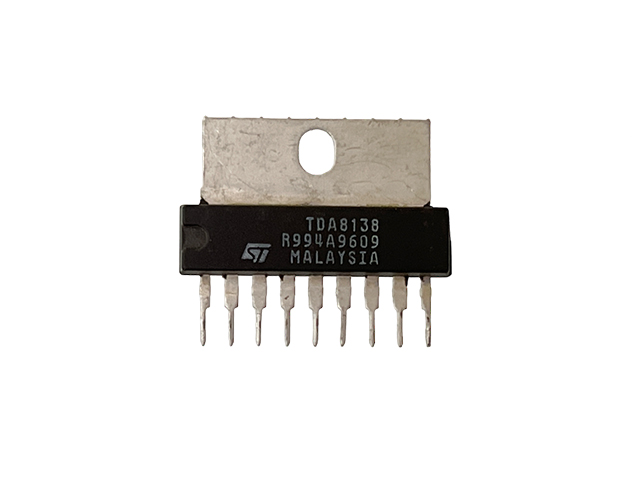 TDA8138 REGULADOR 5.1V +12V CON DESHABILITACIÓN Y RESET (ENCAPSULADO SIL-9)