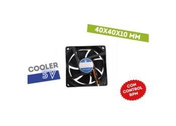 COOLER 5V 40X40X10 CONTROL RPM ARWEN BUJE