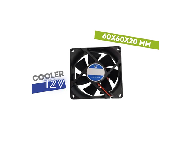 COOLER 12V 60X60X20 BAILI BUJE