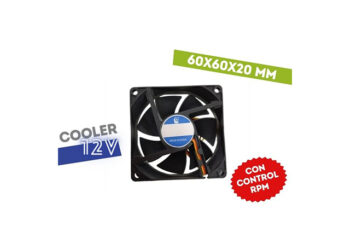 COOLER 12V 60X60X20 BAILI BUJE