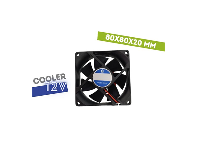 COOLER 12V 80X80X20 BAILI BUJE VD8020HS