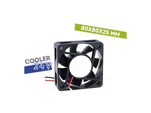 COOLER 24V 80X80X25 BUJE YPE