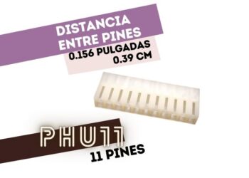 CONECTOR HEMBRA 11 VIAS .156 P/CABLE
