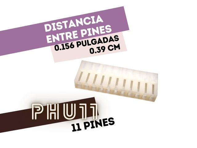 CONECTOR HEMBRA 11 VIAS .156 P/CABLE