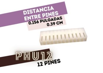 CONECTOR HEMBRA 12 VIAS .156 P/CABLE