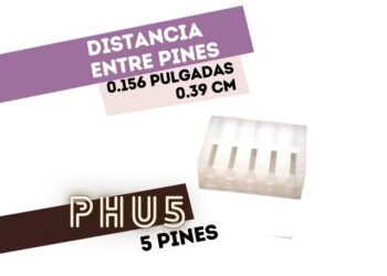 CONECTOR HEMBRA 5 VIAS .156 P/CABLE