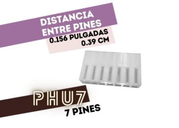 CONECTOR HEMBRA  7 VIAS .156 P/CABLE
