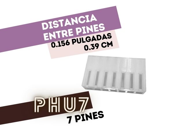 CONECTOR HEMBRA  7 VIAS .156 P/CABLE
