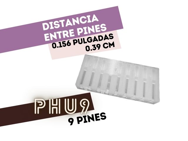 CONECTOR HEMBRA 9 VIAS .156 P/CABLE