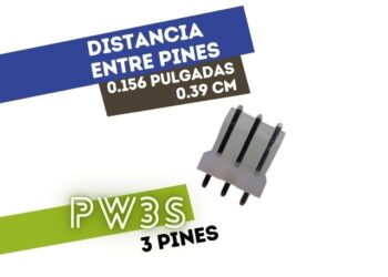 CONECTOR MACHO 3 VIAS RECTO P/PHU .156"" P/CI