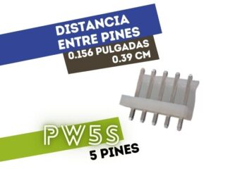 CONECTOR MACHO 5 VIAS RECTO P/PHU .156"" P/CI