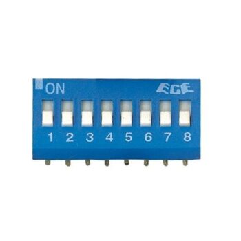 DIP SWITCH 8 POSICIONES-DESLIZANTE