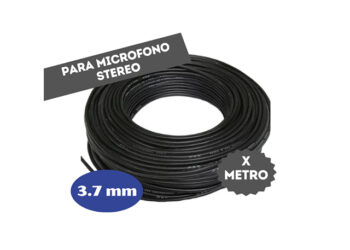 CABLE P/MICROFONO STEREO. 3.7 mm (X METRO)