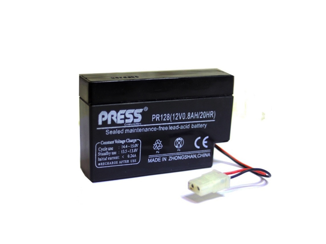 BATERIA DE GEL 12V 0,8AH PRESS