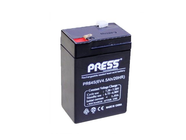 BATERIA DE GEL 6V 4.5AH PRESS