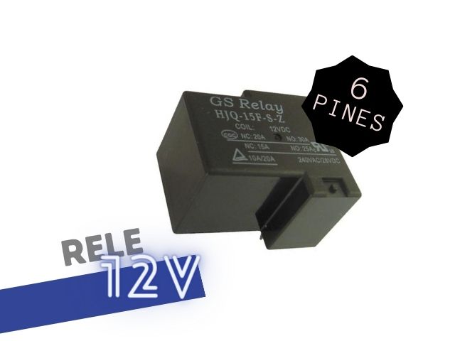 RELE 12V 1INV (20A-240V) 155E