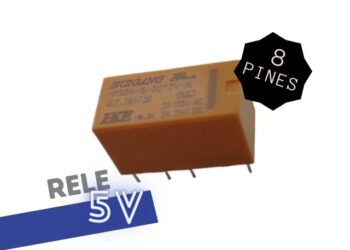 RELE 5V 2INV (1A,120VAC; 2A 24VDC)