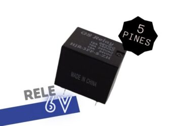 RELE 6V 1INV (12A,240VAC; 15A,24VDC)
