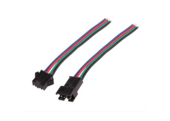 J4VCH CABLE CONEXIONADO DE 4 VIAS MACHO Y HEMBRA 5#