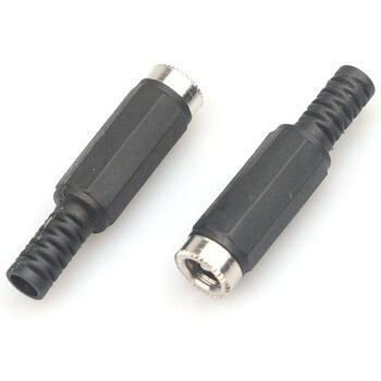 CONECTOR JACK 3.5mm MONO P/CABLE PLASTICOQ