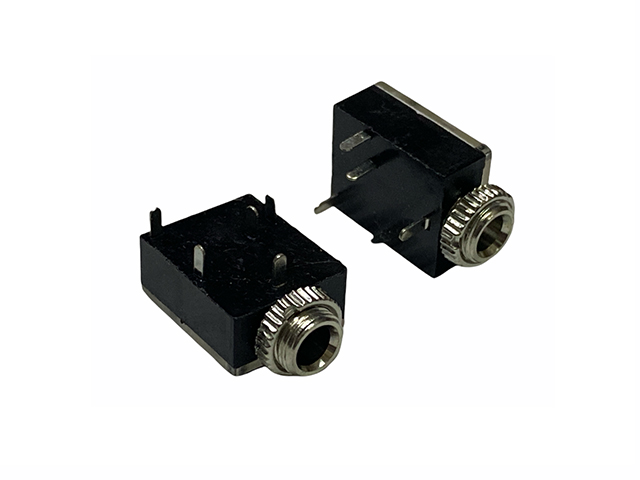 CONECTOR JACK 3.5mm STEREO P/CI PLASTICO MODELO 2