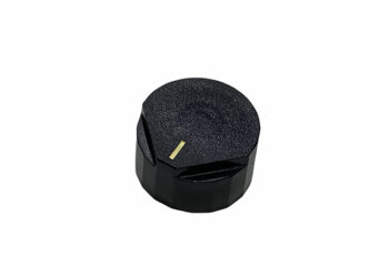 PERILLA p/EJE ESTRIADO NEGRA (D=25 H=13)