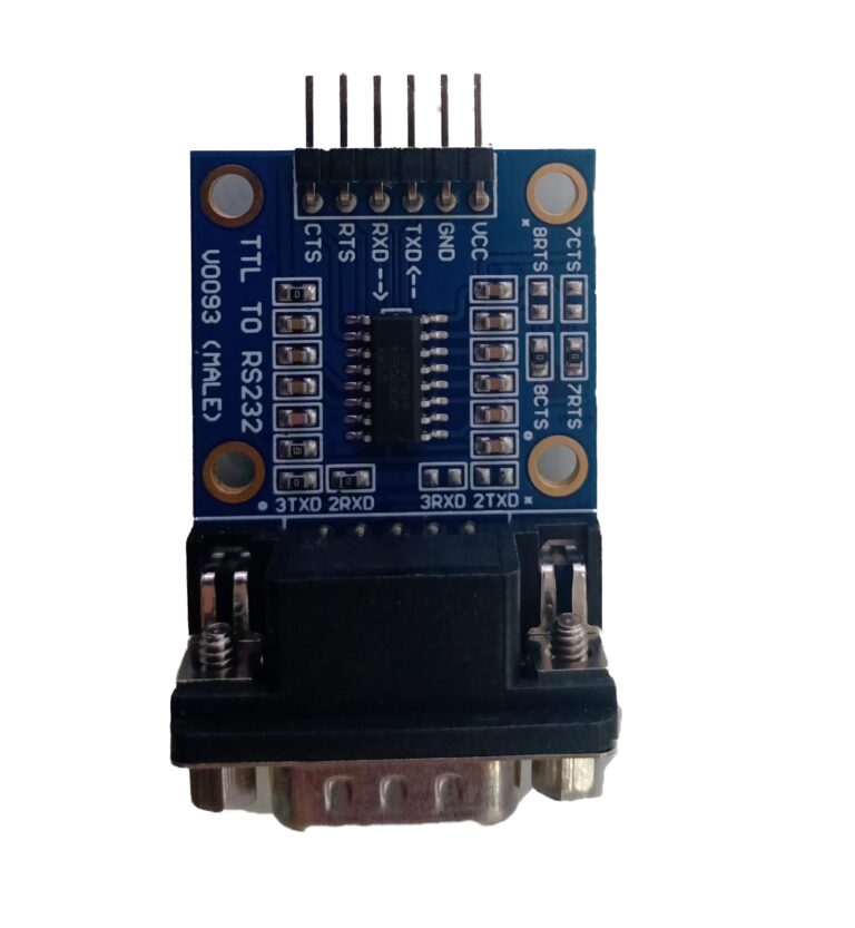 CONVERSOR TTL A RS232 DB9 BIDIRECCIONAL (V0093) 6PINES ##