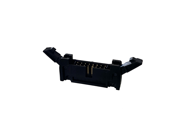 CONECTOR MACHO IDC16 c/TRABA p/CI 90º