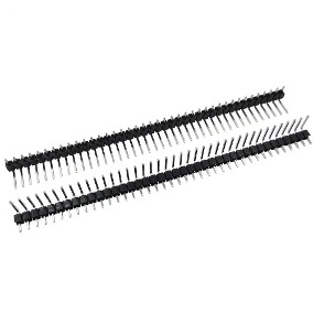 TPA1X40 TIRA DE PINES SIMPLE A 90° 1X40 *