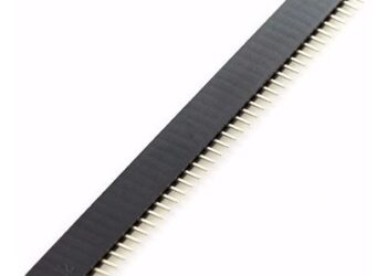 TPHS1X40 TIRA DE PINES HEMBRA SIMPLE 1X40 .1" STANDAR #
