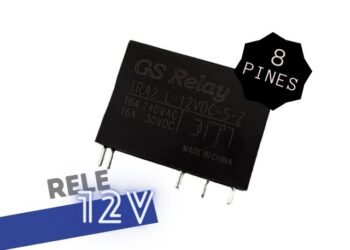 RELE 12V 1INV (16A,240VAC; 16A,30VDC)