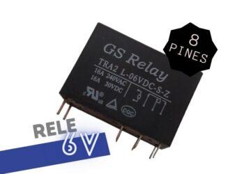 RELE 6V 1INV (16A,240VAC; 16A,30VDC)