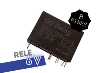 RELE 6V 2INV (5A,240VAC; 5A 30VDC)