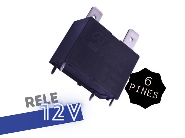 RELE 12V 1INV (20A,250V)