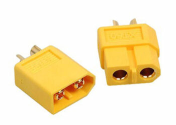 CONECTOR XT60 PAR MACHO Y HEMBRA HASTA 60A **