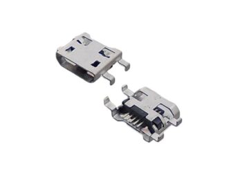 CONECTOR MICRO USB HEMBRA 5 PINES PARA C.I. (MONTAJE C) 5#