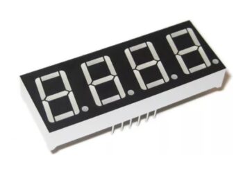 DISPLAY 7 SEG. 4 DIGITOS 0.56'' ANODO COMUN ##