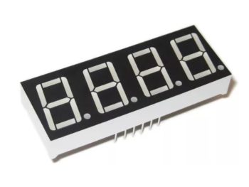 DISPLAY 7 SEG. 4 DIGITOS 0.56'' ANODO COMUN ##