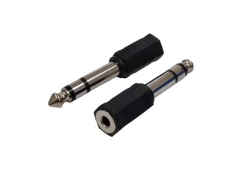 ADAPTADOR JACK 3.5mm STEREO / PLUG 6.5mm STEREO