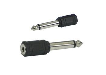 ADAPTADOR JACK 3.5mm MONO / PLUG 6.5mm MONO