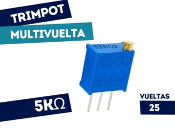 TRIMPOT DE CERMET 5K 25 VUELTAS