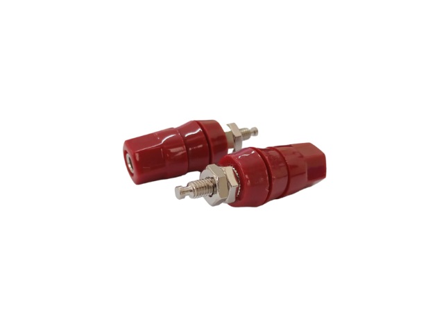 BORBAF-15 BORNERA BANANA 10A 250V ROJA