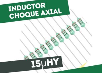 CHA0307 INDUCTOR CHOQUE AXIAL 15UH