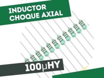 CHA0307 INDUCTOR CHOQUE AXIAL 100UH
