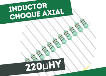 CHA0307 INDUCTOR CHOQUE AXIAL 220UH